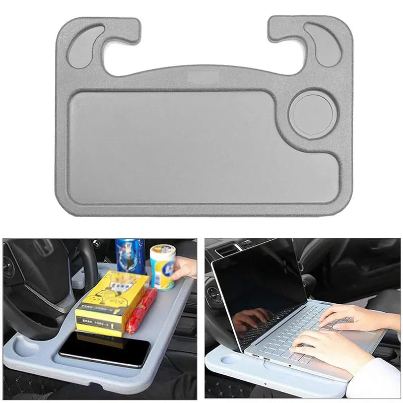 Multifunctional car tray/desk