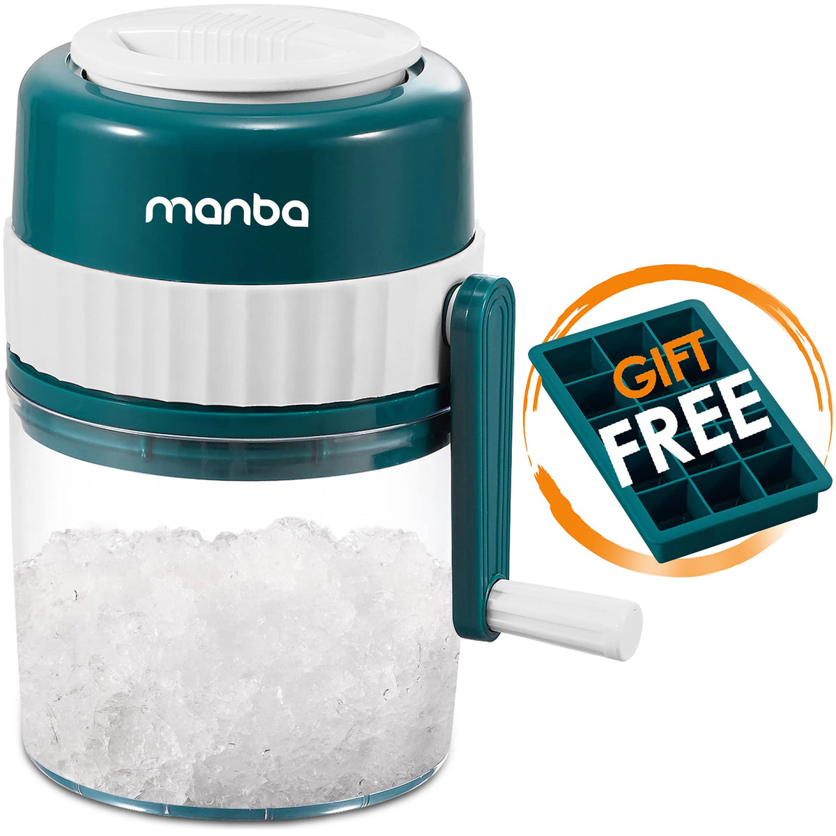 Ice Shaver / Mini Snow Cone Machine - BPA Free Ice crusher