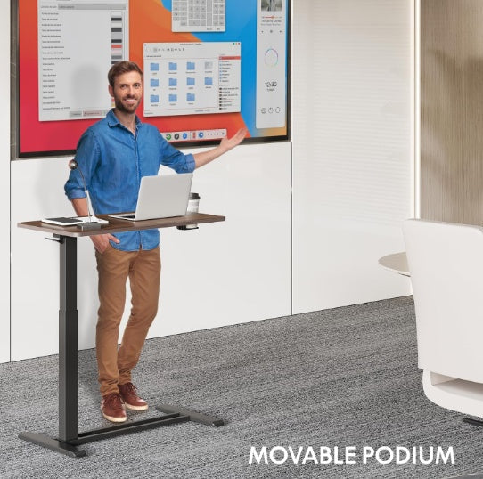 Side Table Adjustable Height Hospital Desk