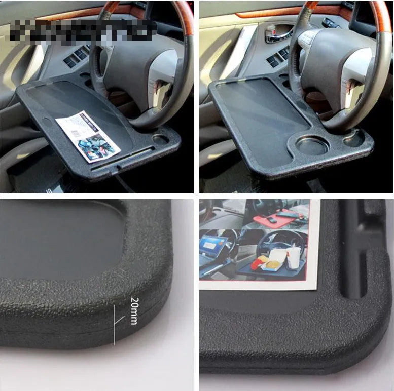 Multifunctional car tray/desk
