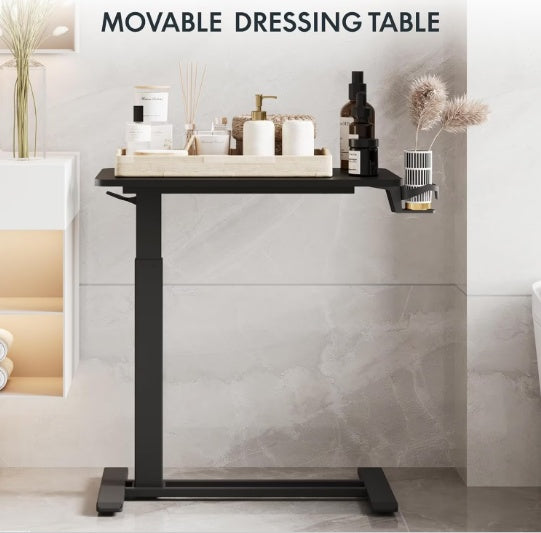 Side Table Adjustable Height Hospital Desk