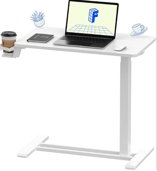 Side Table Adjustable Height Hospital Desk