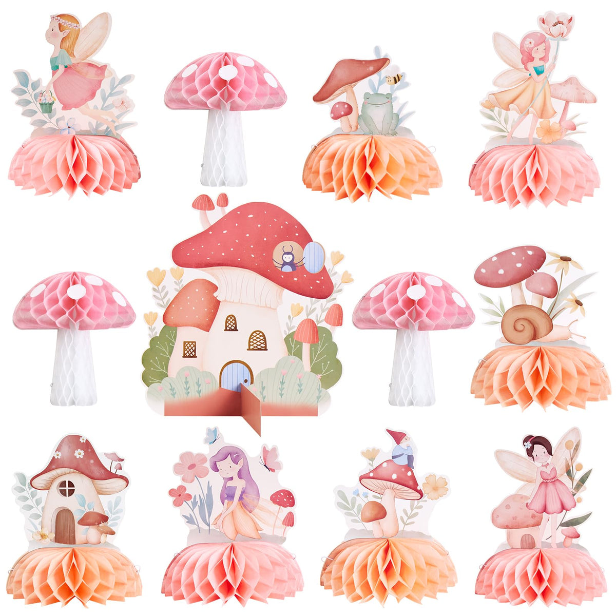 12 PCS Fairy Party Decor