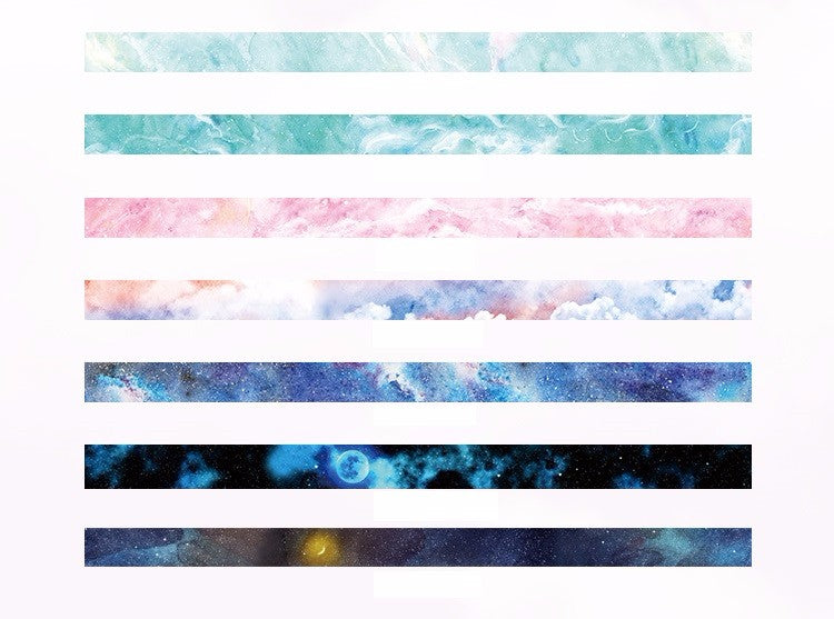 Japanese Washi Tape, Twilight, DIY Journal