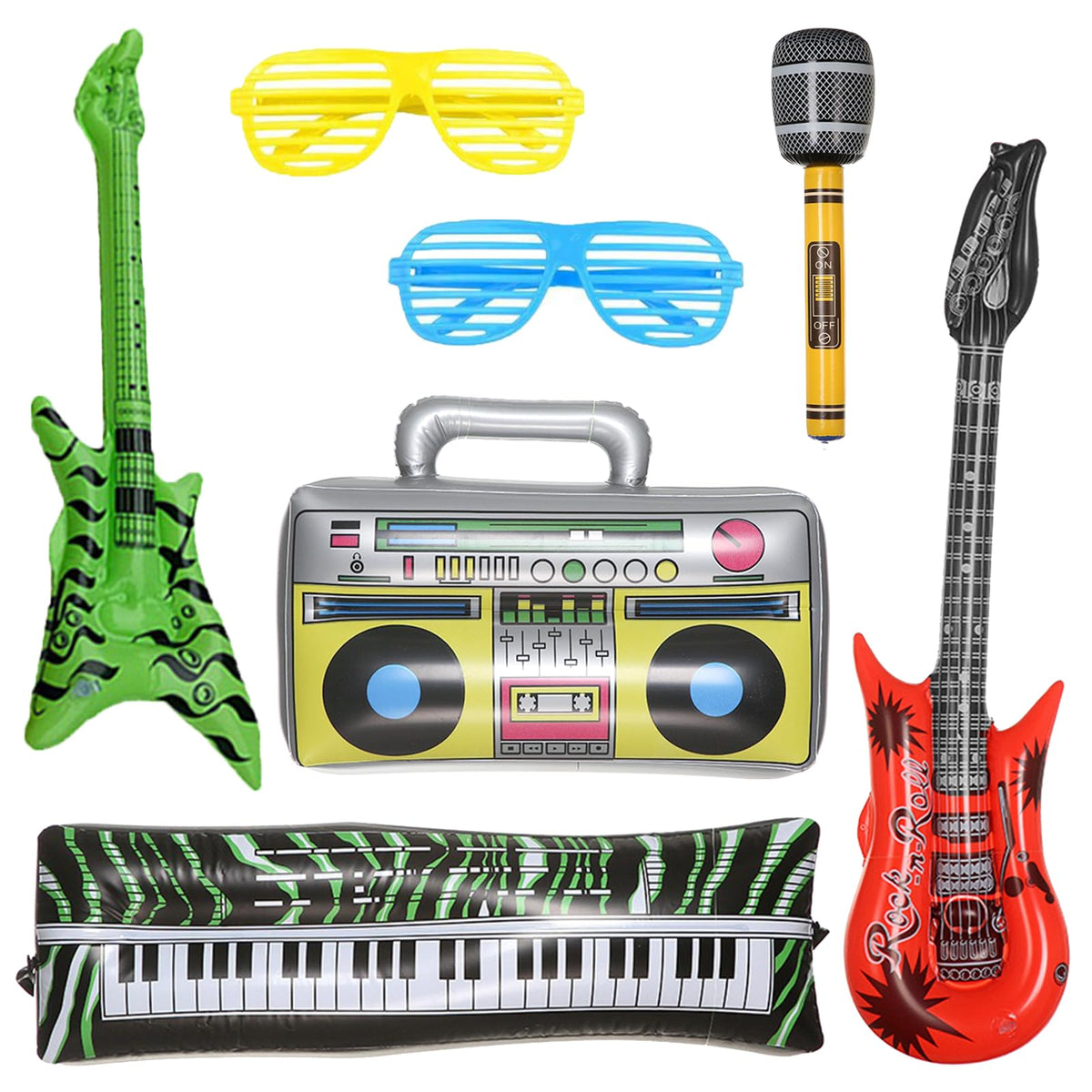 Party props! Inflatables & glasses