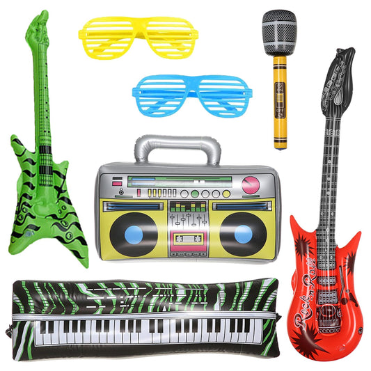 Party props! Inflatables & glasses