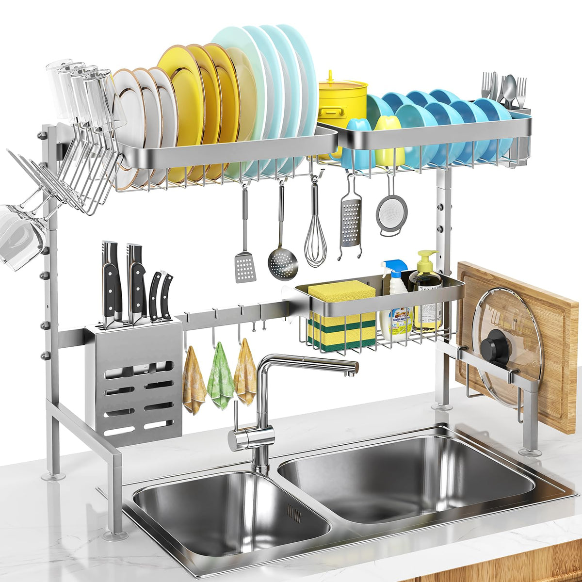 Stainless Steel Over the Sink drying rack