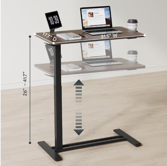 Side Table Adjustable Height Hospital Desk