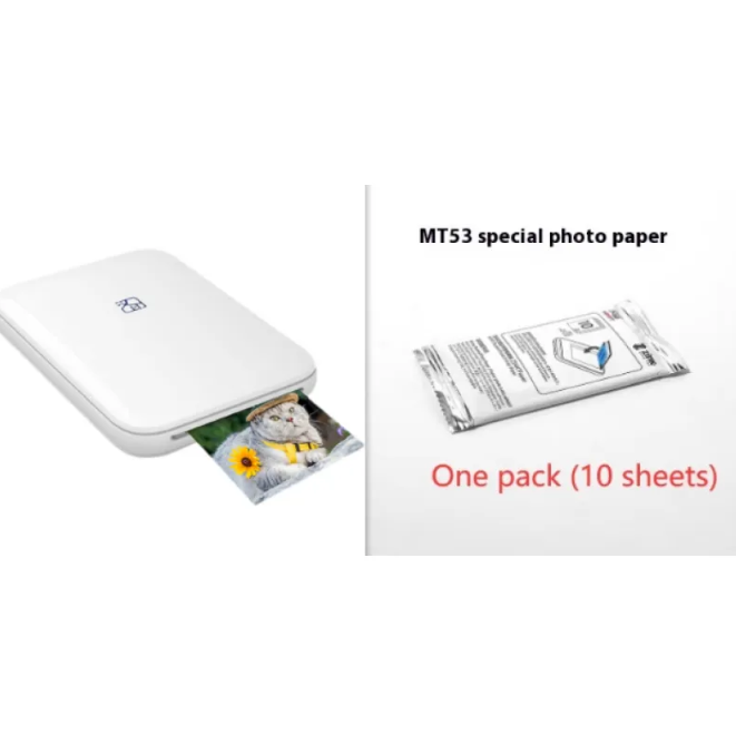Full Color Wireless Photo Printer - USB Bluetooth