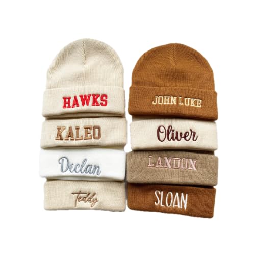 Custom Embroidered Knit Beanie Cap