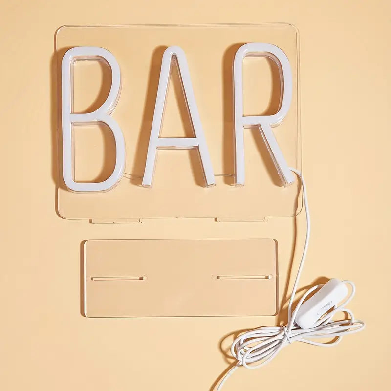 LED BAR Shaped Neon Sign with USB Power Supply