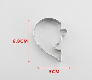 Stainless Steel Love Puzzle Cookie Cutter Mold