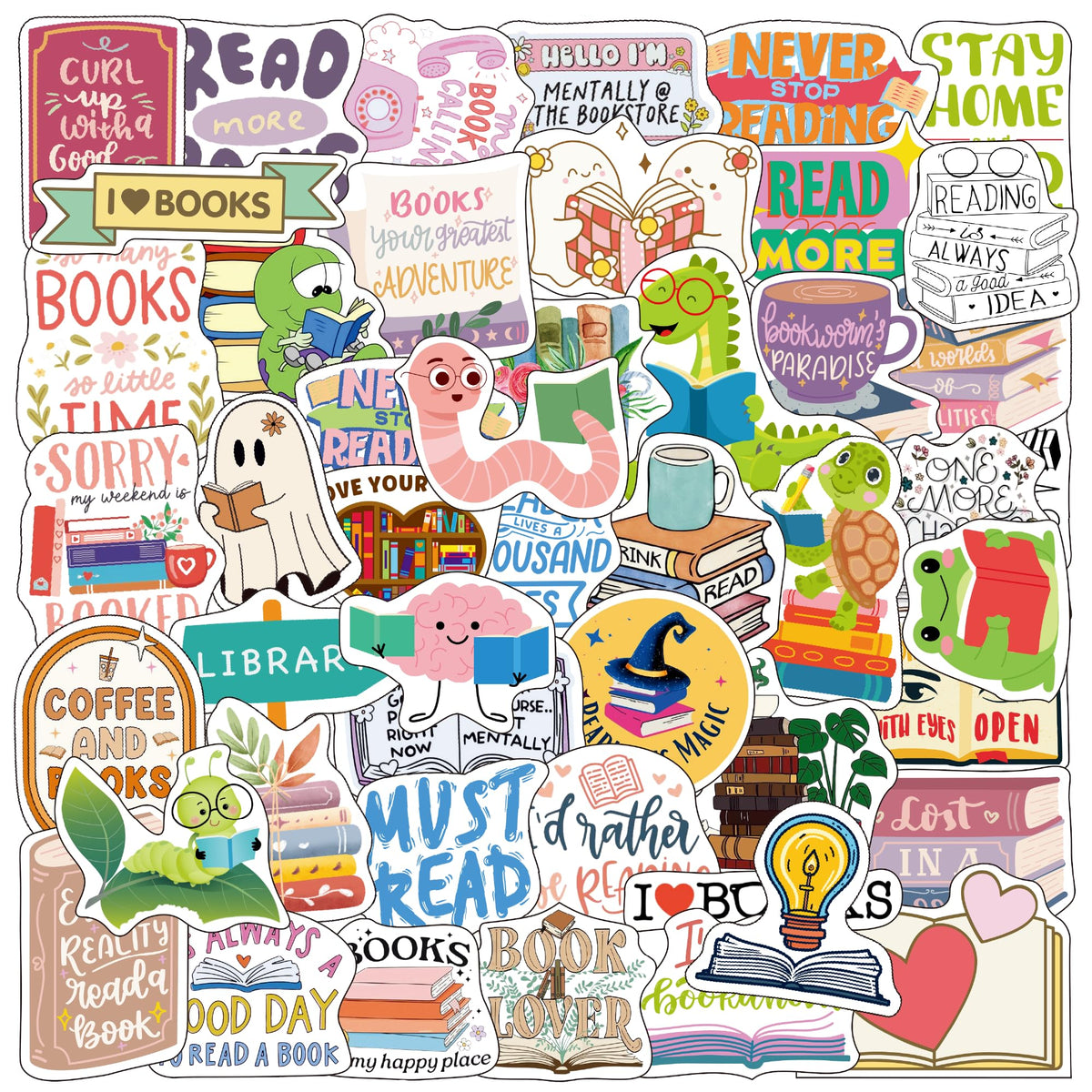 Reading stickers