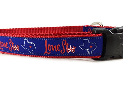 Texas 1 inch Wide Adjustable Nylon (Texas Large 15-22")