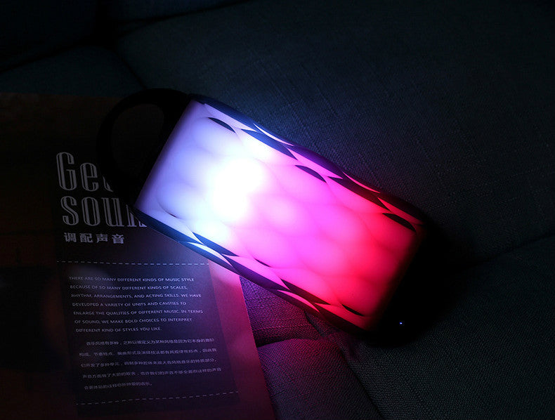 Touch Control Colorful LED Ambient Light Bluetooth Speaker