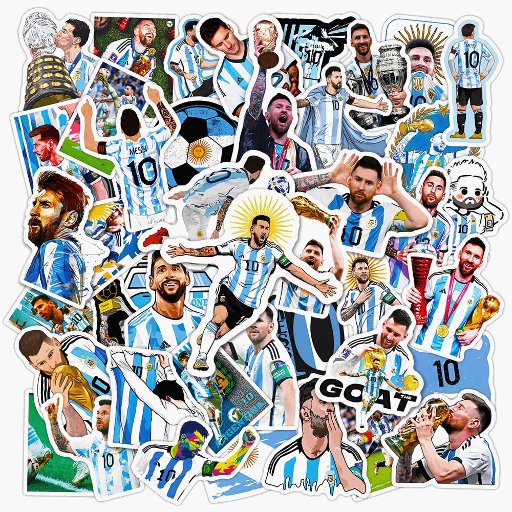 50PCS Super Star Messi Stickers