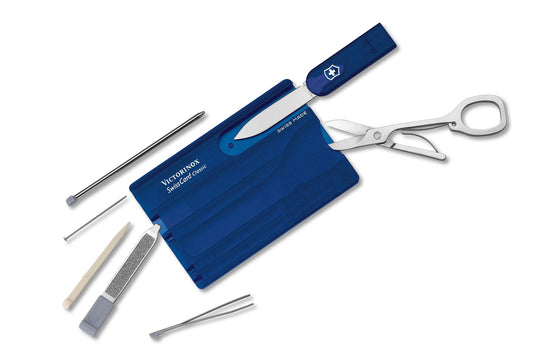 Victorinox Swiss Army Swiss Card Translucent Sapphire